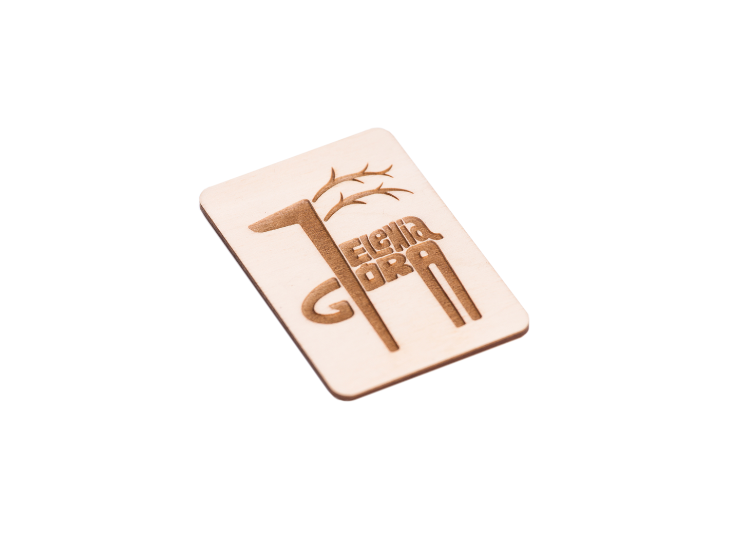 Magnes drewniany jednowarstwowy - Jelenia Góra Logo