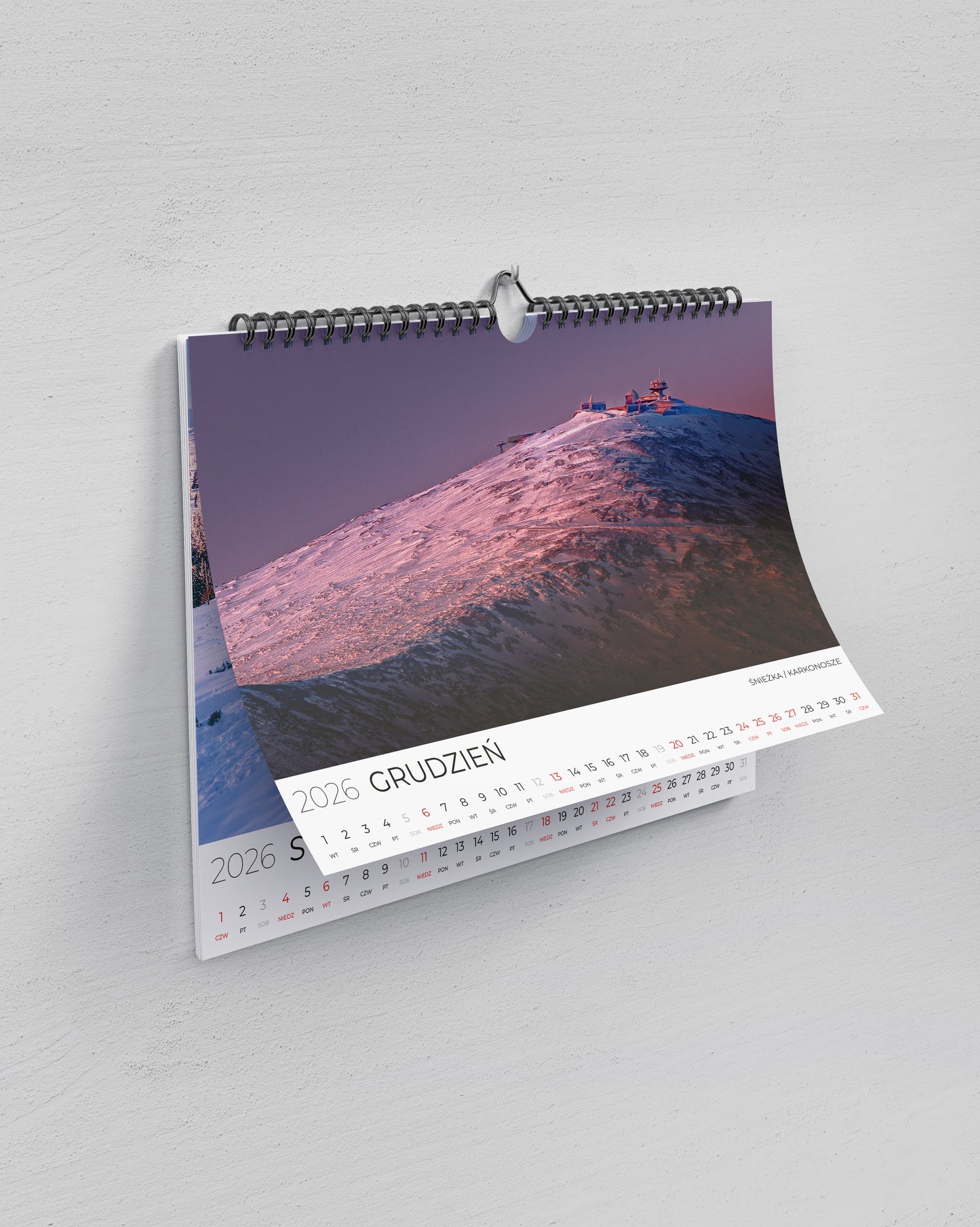 Kalendarz ścienny 2026