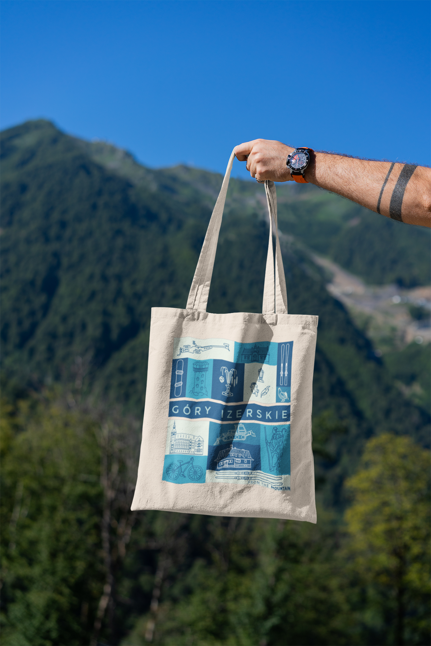 Torba bawełniana - Góry Izerskie