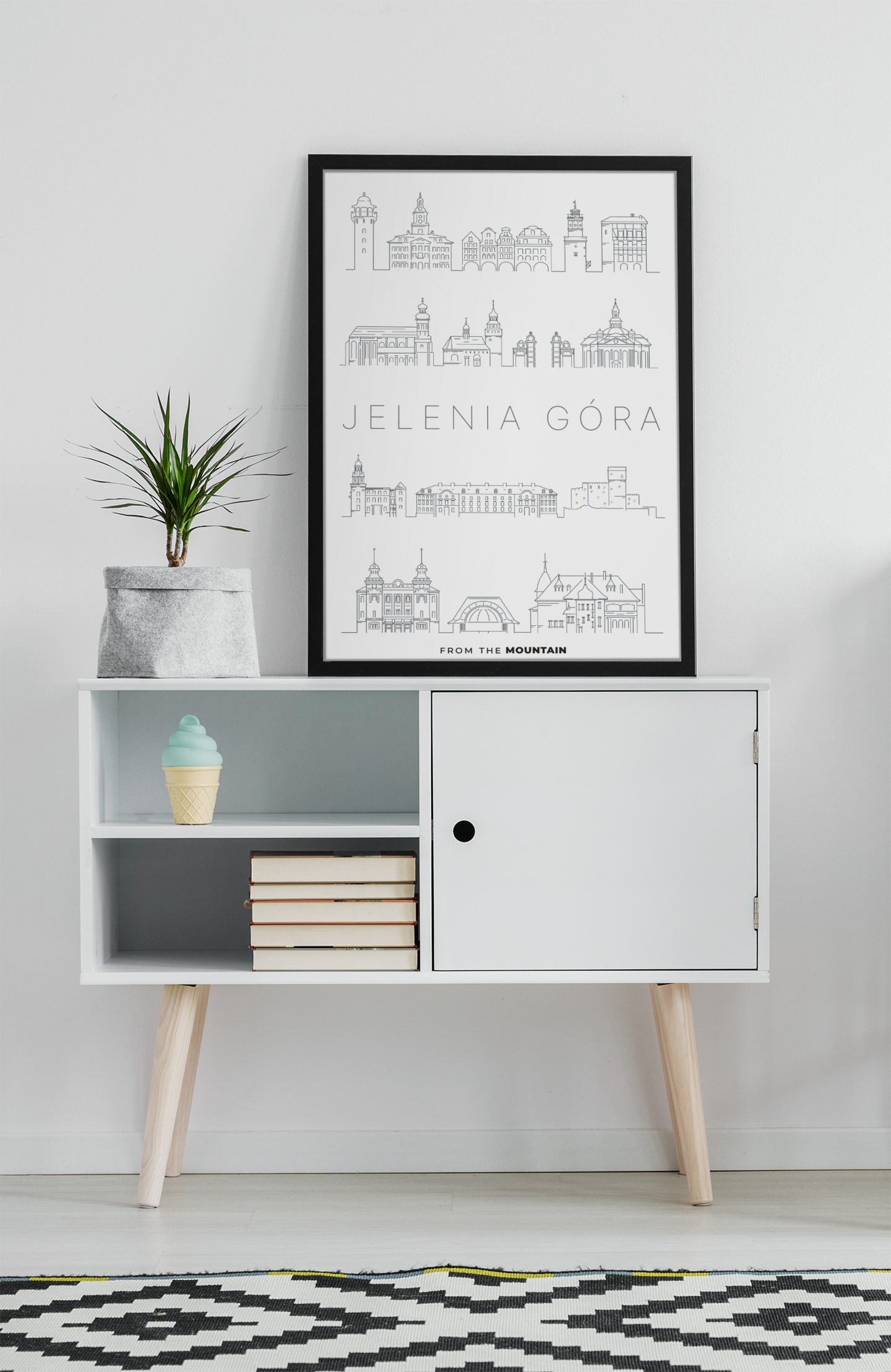 Plakat JELENIA GÓRA - Symbole Jeleniej Góry