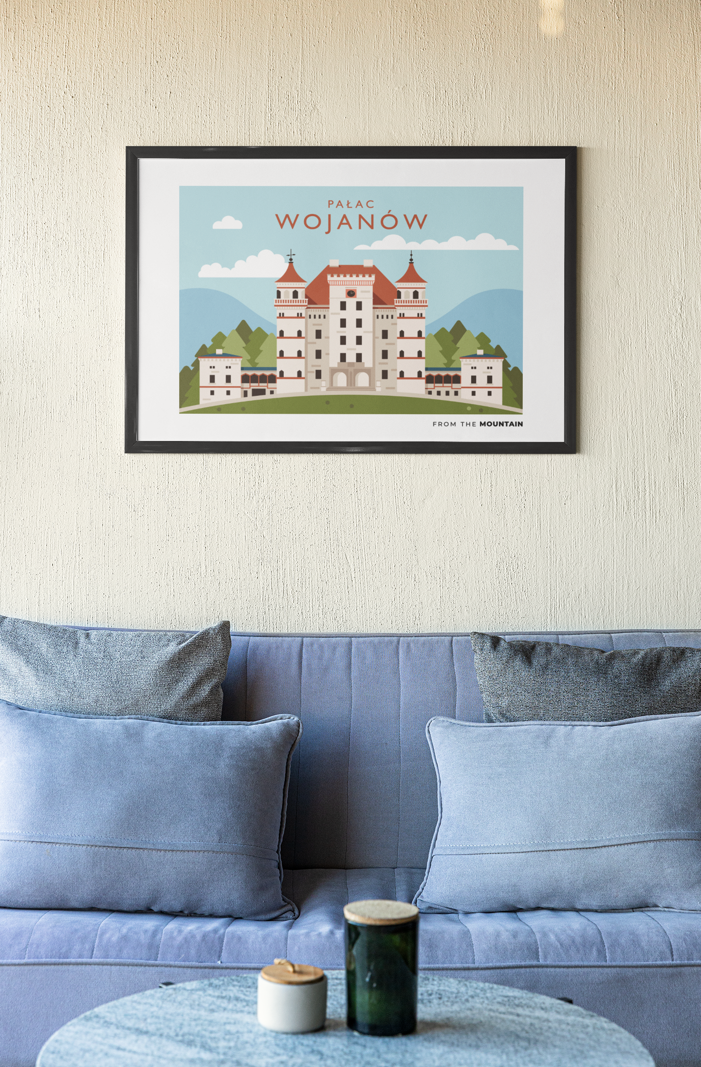 Plakat PAŁAC WOJANÓW - GRAFIKA