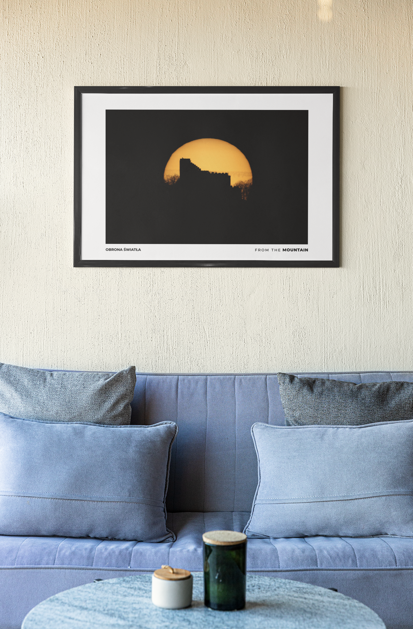 Plakat ZAMEK CHOJNIK - Obrona Światła