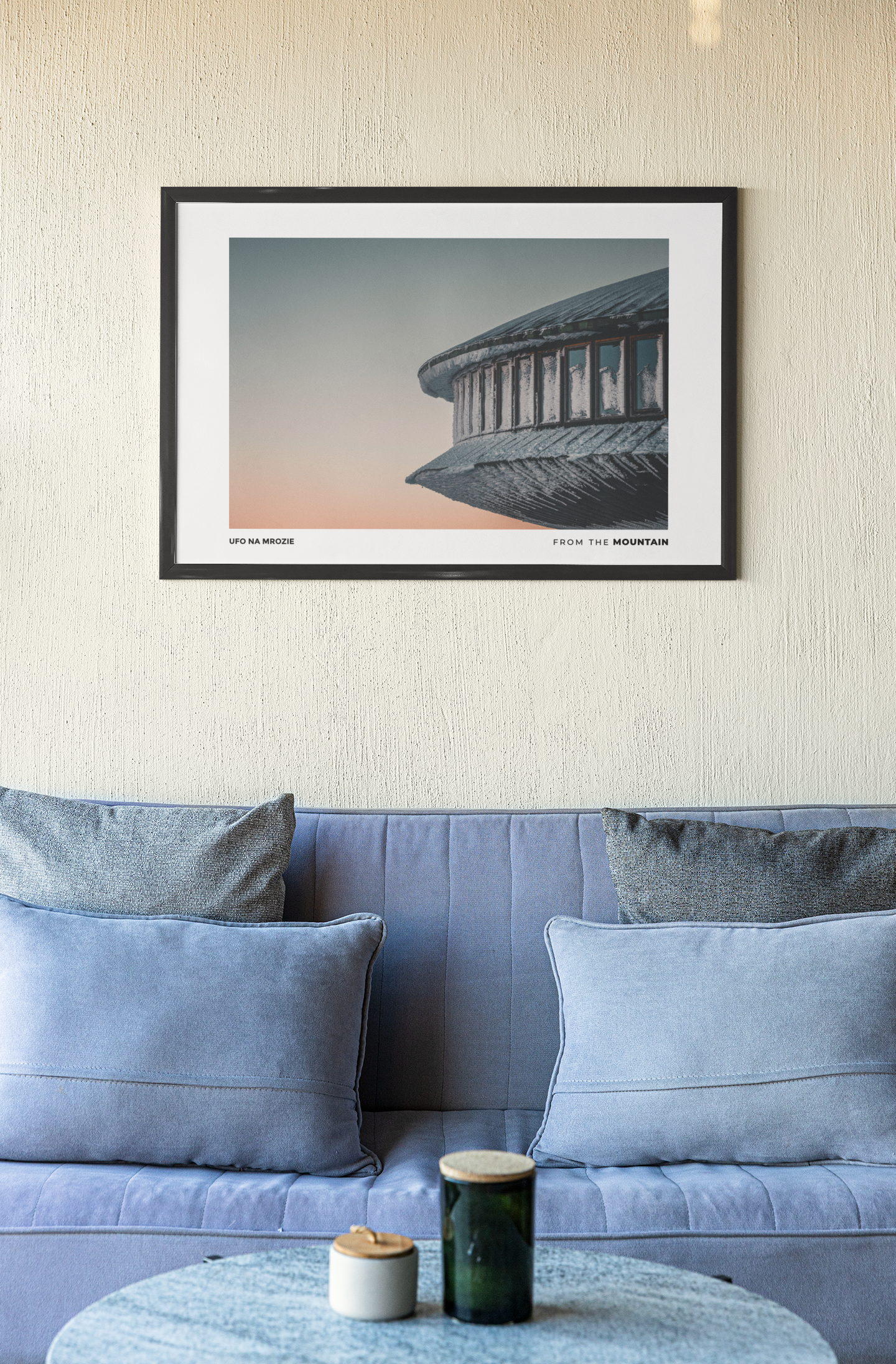 Plakat ŚNIEŻKA - UFO na mrozie