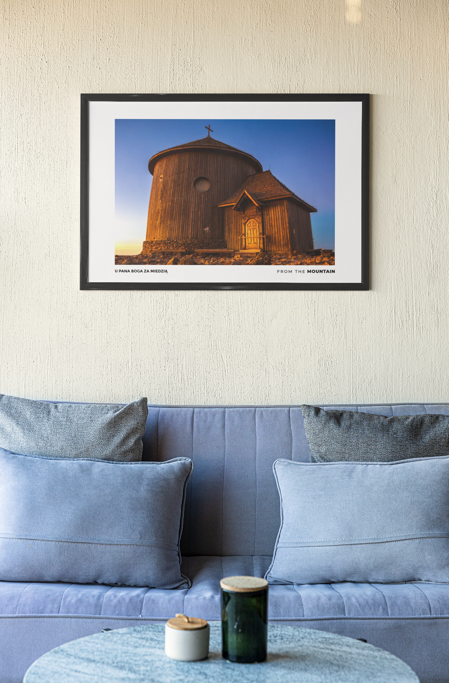 Plakat KAPLICZKA ŚW. WAWRZYŃCA - U Pana Boga za miedzią