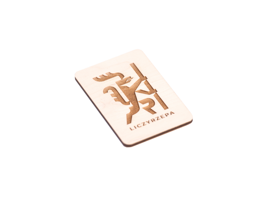 Magnes drewniany jednowarstwowy - Liczyrzepa