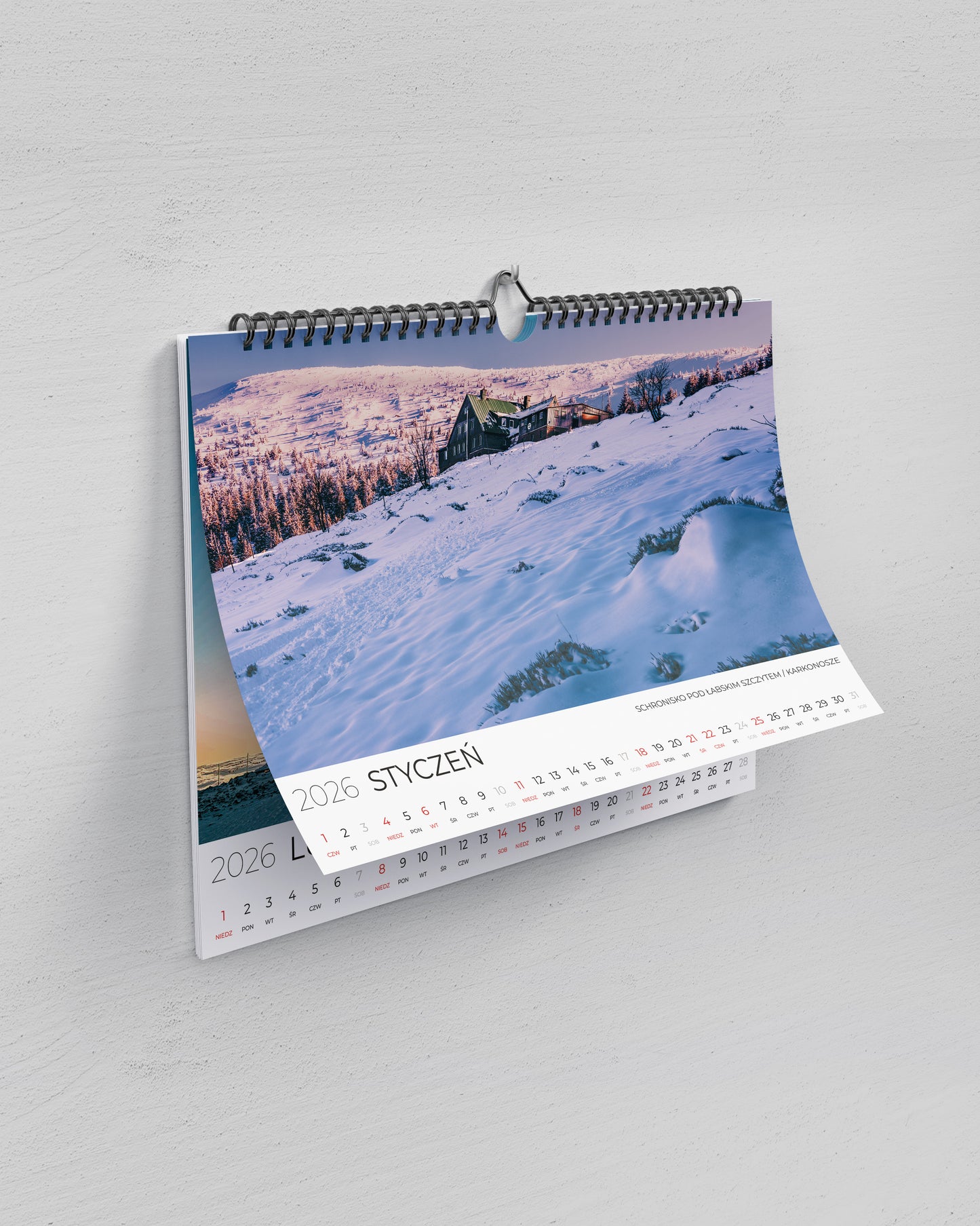 Kalendarz ścienny 2026