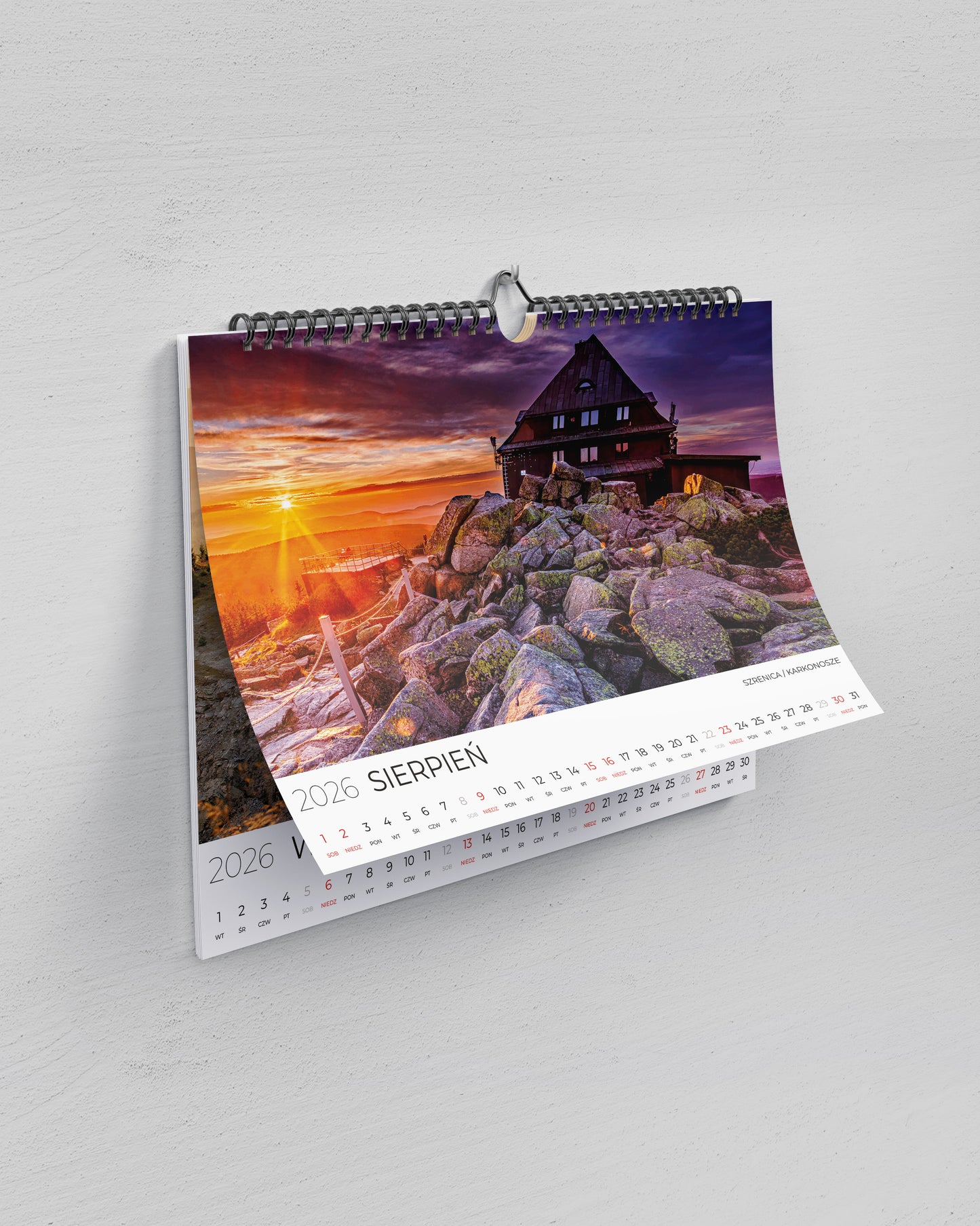 Kalendarz ścienny 2026