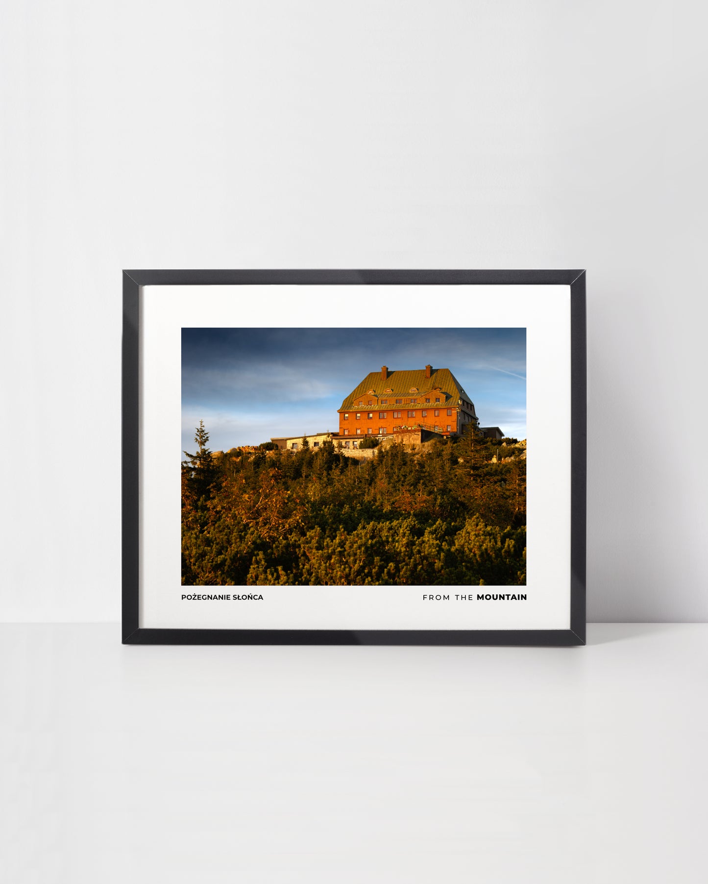 Plakat SCHRONISKO SZRENICA - Pożegnanie Słońca