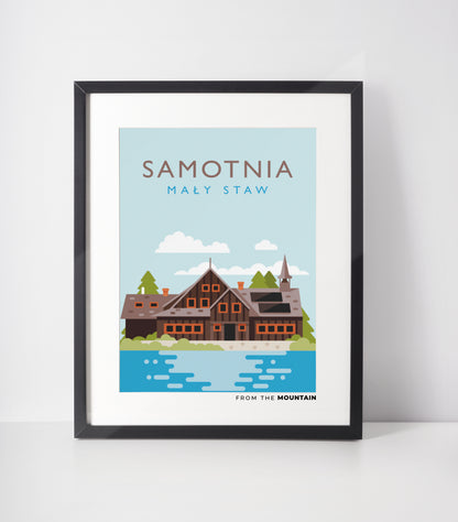 Plakat SCHRONISKO SAMOTNIA - GRAFIKA