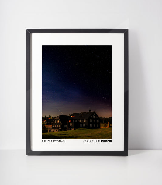 Plakat GÓRY IZERSKIE - Dom pod Gwiazdami