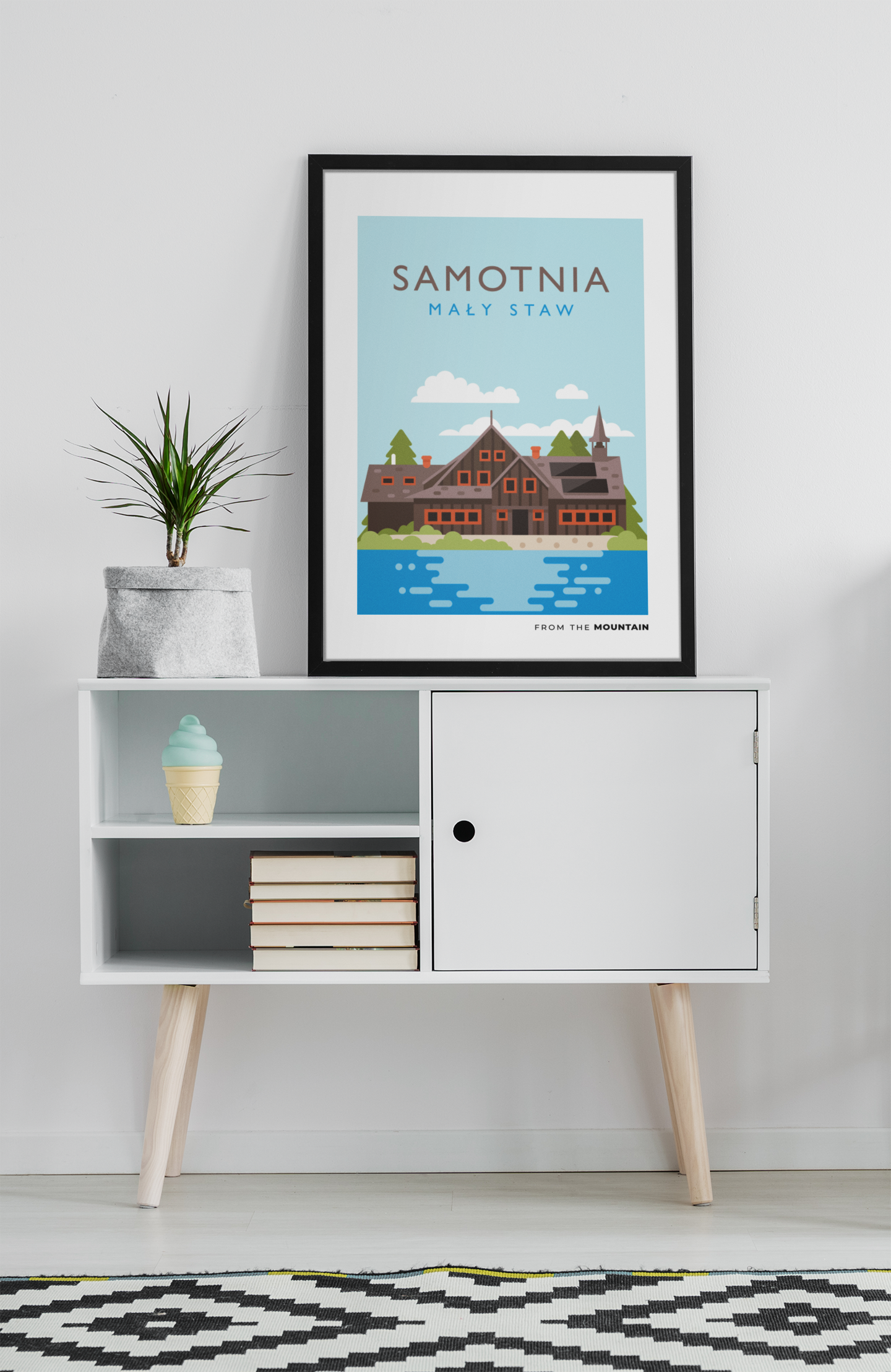 Plakat SCHRONISKO SAMOTNIA - GRAFIKA